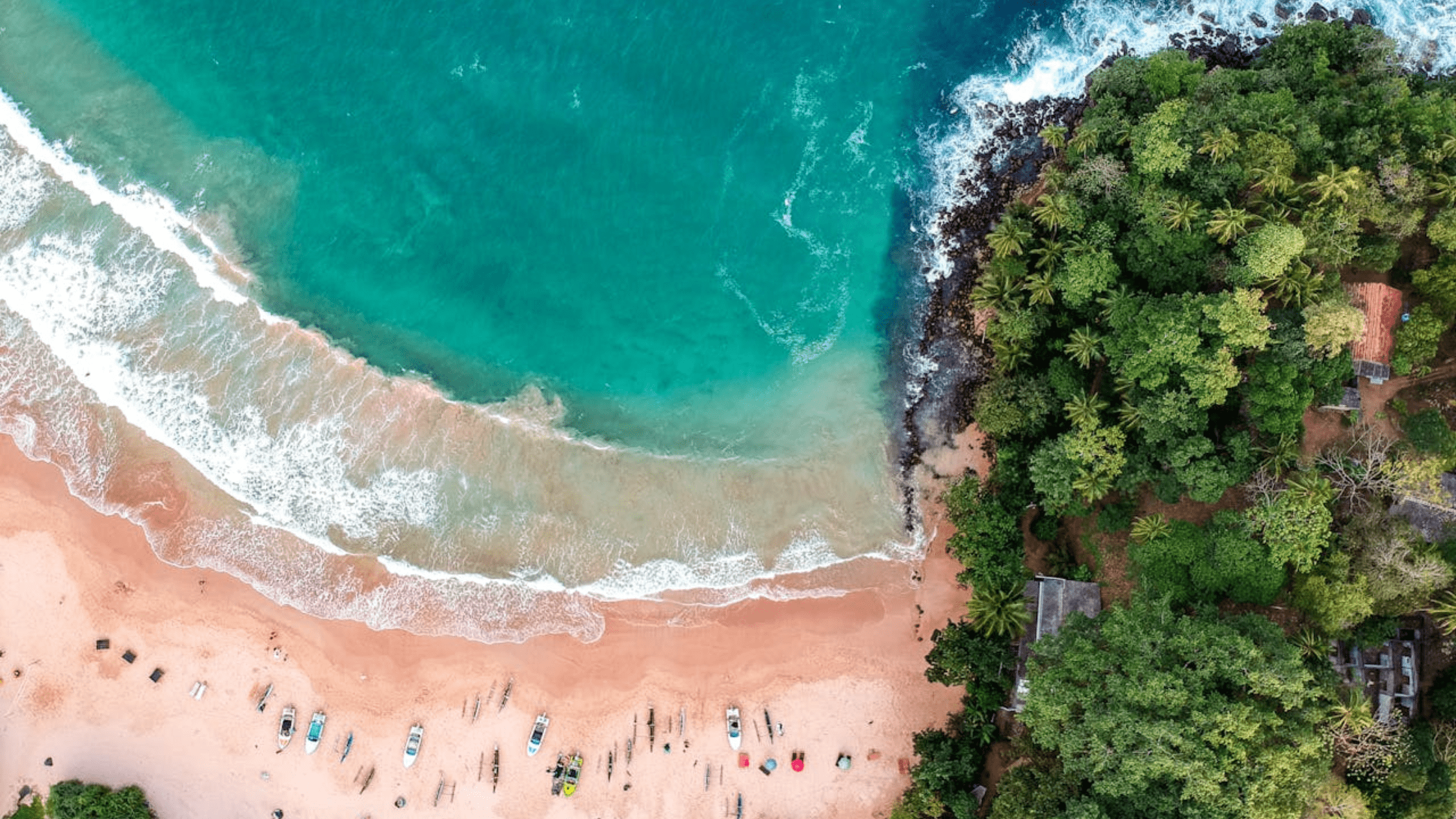 Crystal-clear, pristine shores